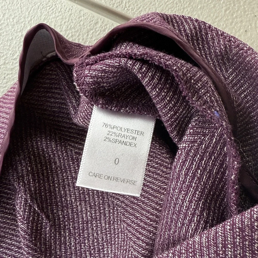 New York & Co Purple Skirt - Picture 5 of 6